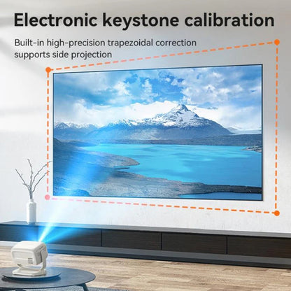 Projektor Yesido TV13, 720P, 190ANSI, Android 9.0, Biały