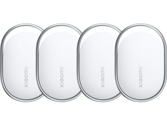 Xiaomi Tag dla serii iOS / Android, zestaw 4 sztuki, biały