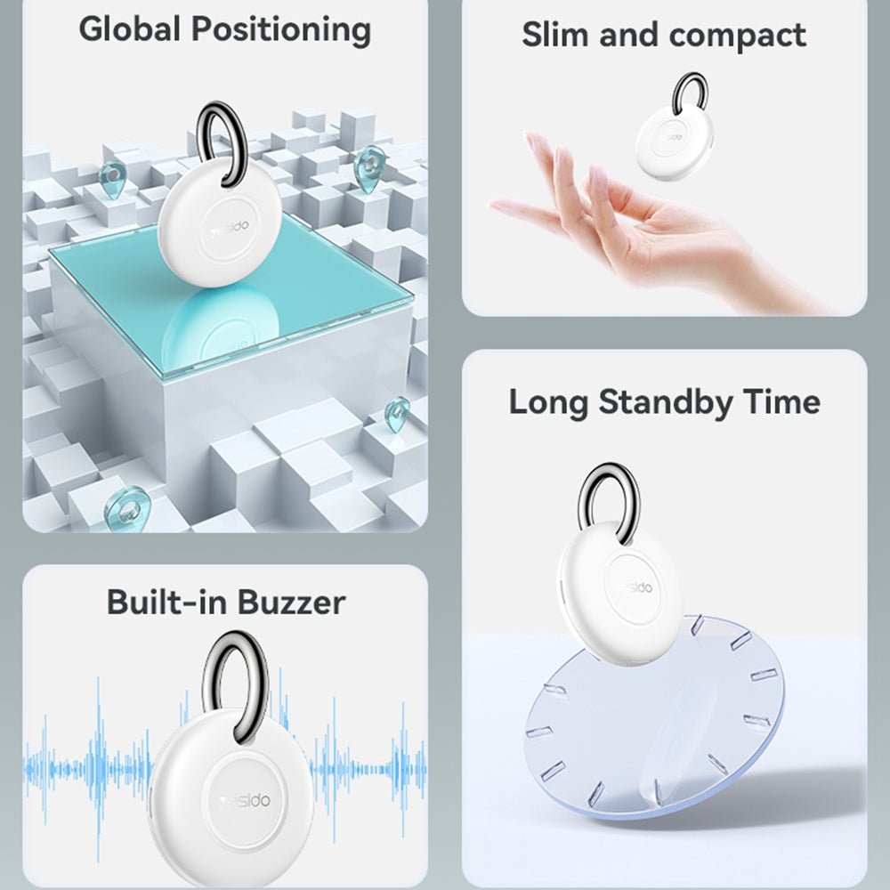 Yesido SmartTag EC14 dla serii iOS, Biały